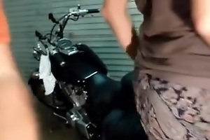 orgasm on the top of bike