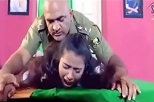Army officer is forcing a lady to everlasting sex respecting his cabinet