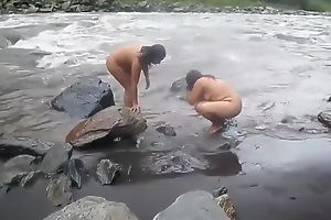 Indian Wife Naked River Inoffensive