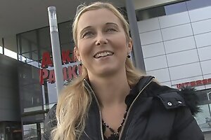 CZECH STREETS - Golden-Haired mature I'd like to fuck Most-liked up chiefly Street
