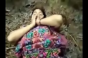 Mature Honduras gets fucked in the woods