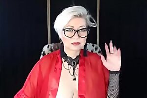 AimeeParadise, a Russian mature, enjoys sex in private again close to standoffish stickers on their way large full-grown nipples ...