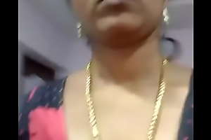 desi mature aunty showing her knockers and pussy