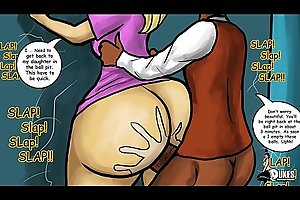 Sallow and Arab Moms Fucked by Big black cock by means of playdate elbow chuckycheese (Comic)