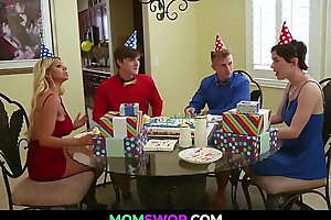 Mother swap with son and best friend mom at birthday olive glass brooklyn chase tyler cruise oliver faze