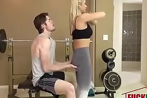 Fitness Bus MILF Fucks Client For Free