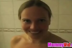 Mommyvid com - appealing homemade couple having sex before bedtime