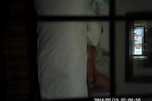 My real stepmom hidden cam with her lush ohmibod