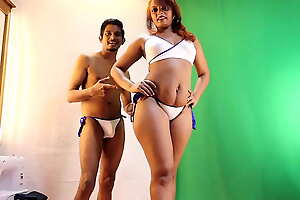 White Color Transparent Honeymoon Hot Outfit Try On Haul