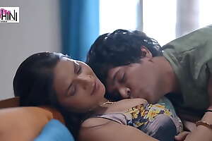 Indian beautiful teacher seducing her student helter-skelter fuck her pussy