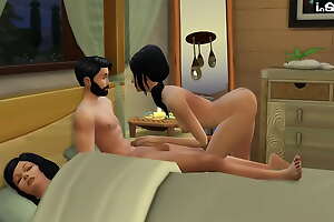 Wife Rejects sex with husband so that guy fucked the house crumpet
