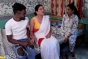 Indian Beautiful Mother-in-law Sex! Indian Family taboo sex