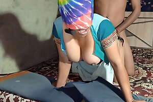 Desi Neighbourhood pub bhabhi sex With his Husband