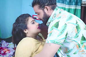 Horny Enactment Fellow-countryman Fucks His Enactment Sister when Parents not within reach Home ( Hindi Audio ) Full Movie