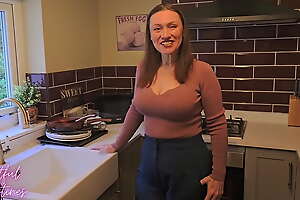 My hot MILF Mother-In-Law made me cum to quick so we had to go again. I necessitate to creampie her hairy pussy